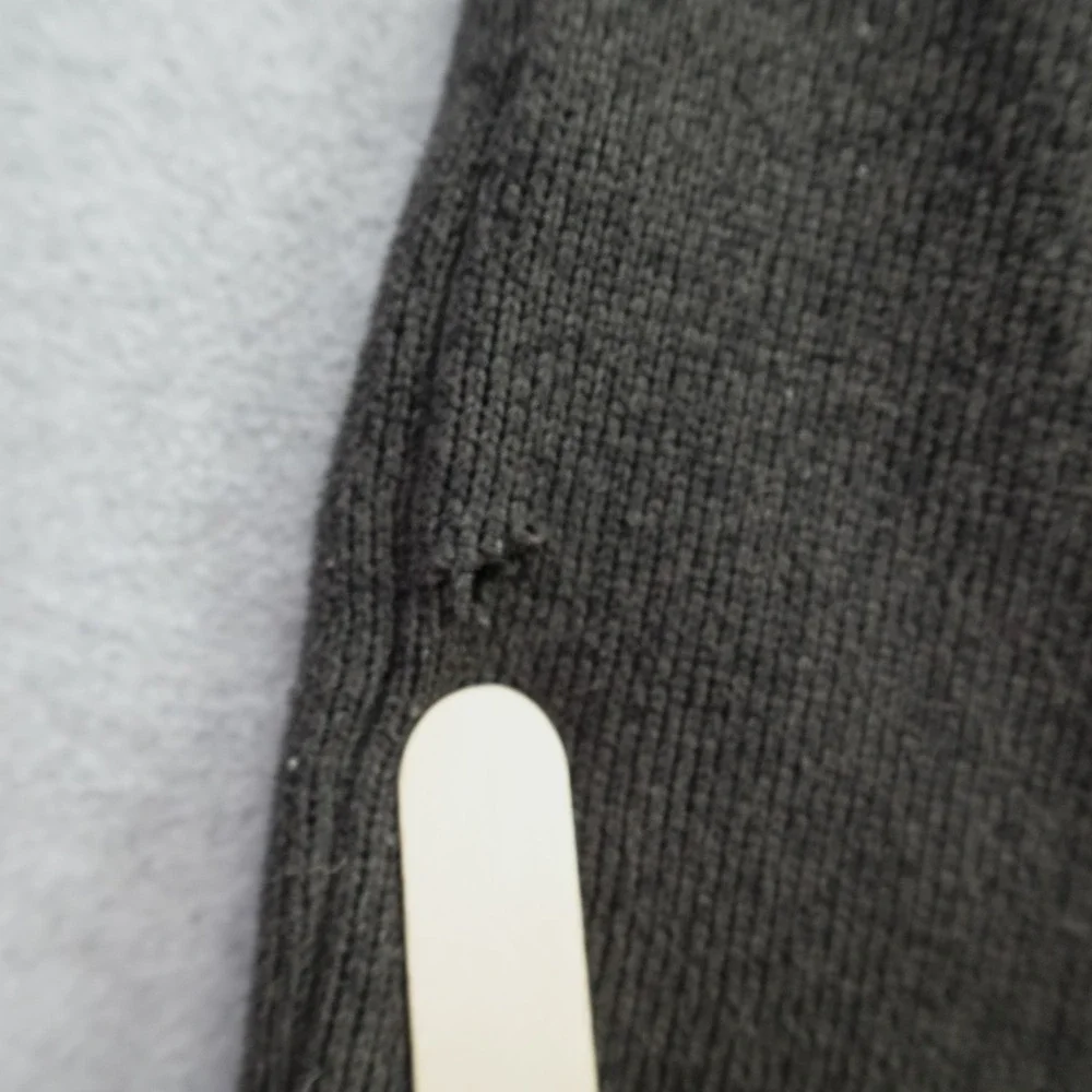 The North Face Sweater Mens Medium Gray Gordon Lyons Outdoor Henley Hoodie